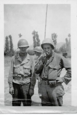 Unidentified soldiers photographed somewhere in North Africa in 1943.