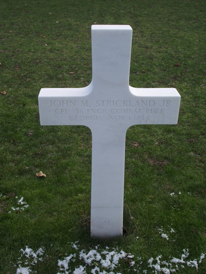 22127=3740 Strickland  s grave marker