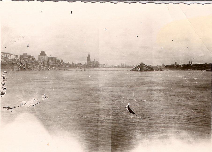 24755=4517 Destroyed Bridge Huebners photo 251st Engineers