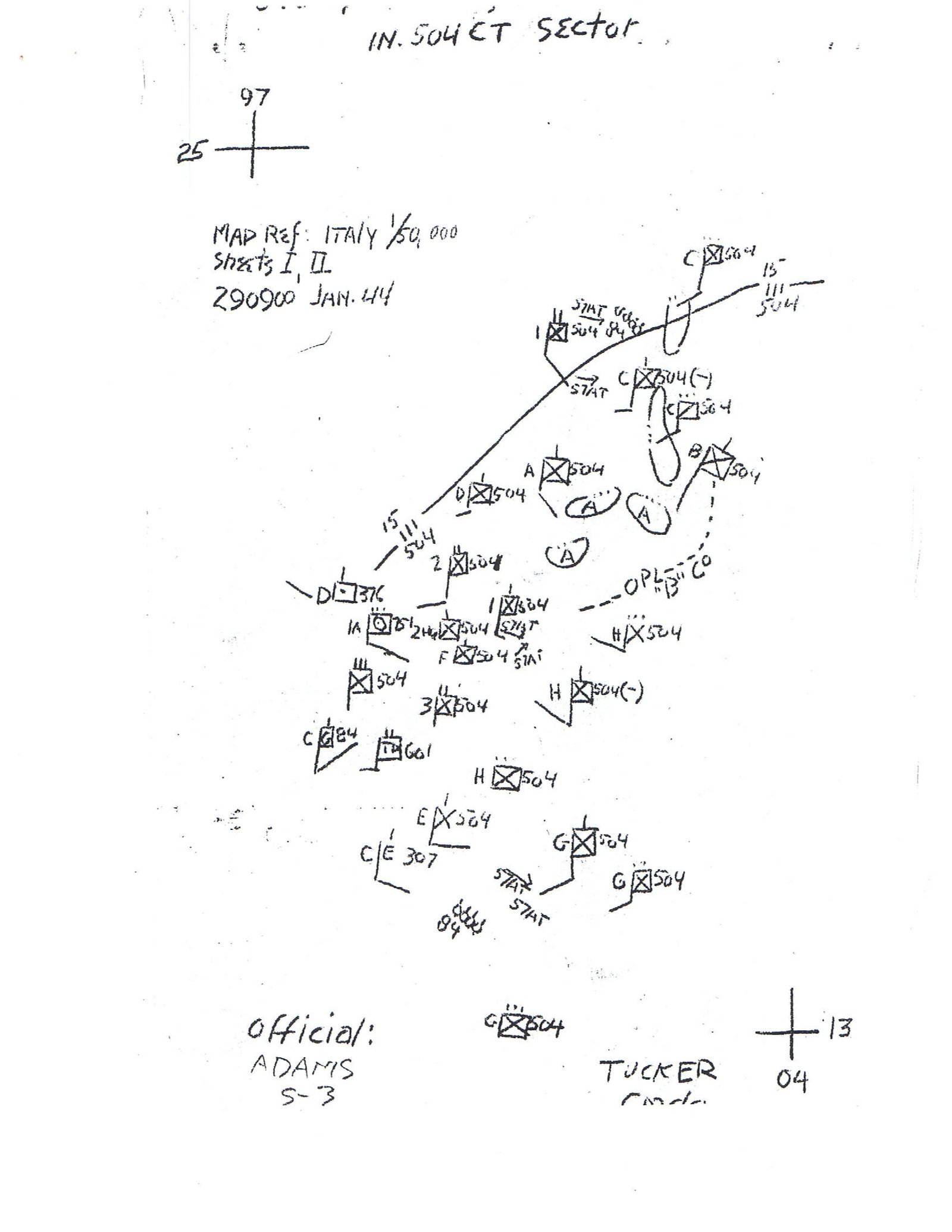 2794=2629 Anzio Jan 44 by Hugh Ames 82nd 504th PIR 2794=2629 Anzio Jan 44 by Hugh Ames 82nd 504th PIR