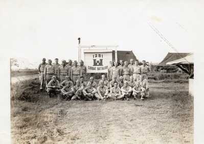 1281 Combat Battion Labeled Manila Nov 1945 1281 Combat Battion Labeled Manila Nov 1945