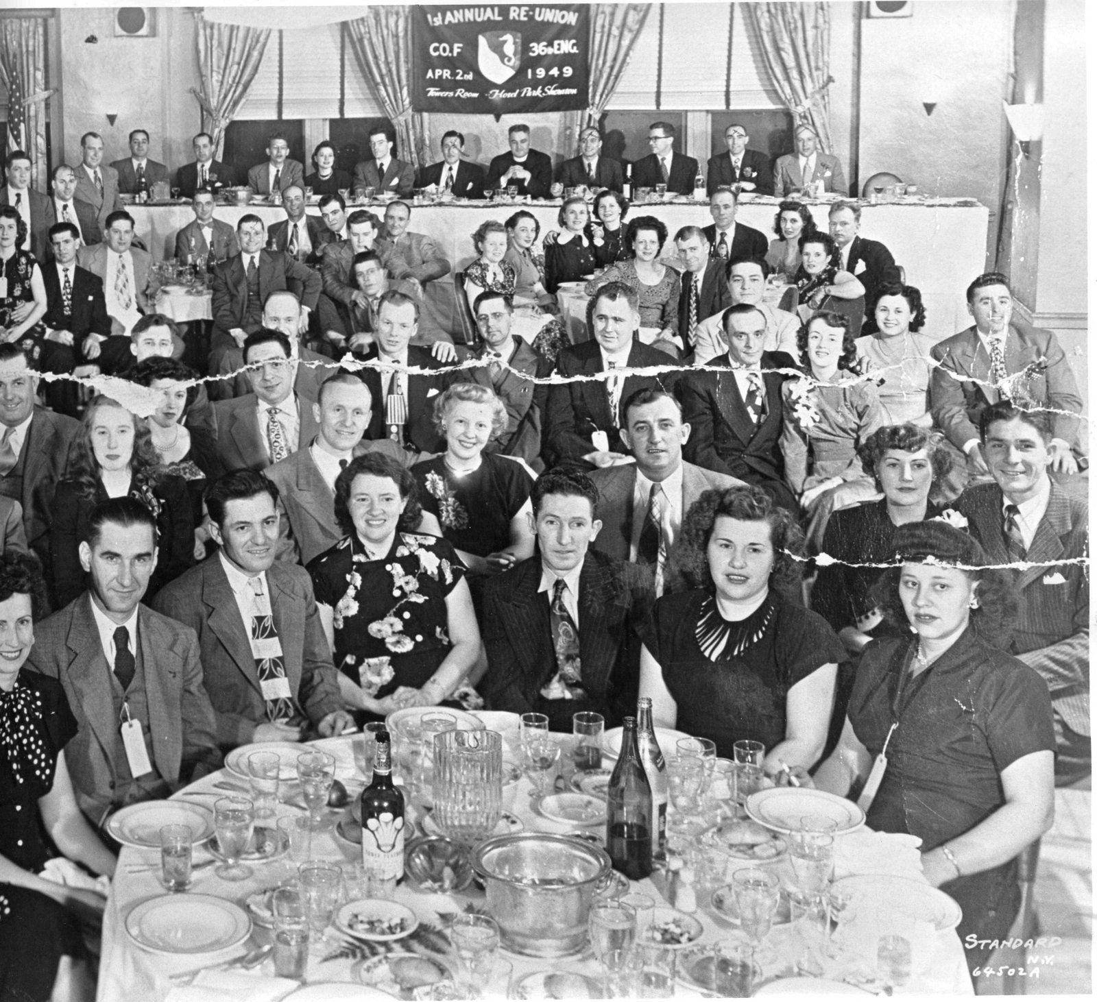 4036=4132 First Annual Reunion Co F 36th Eng April 1949002